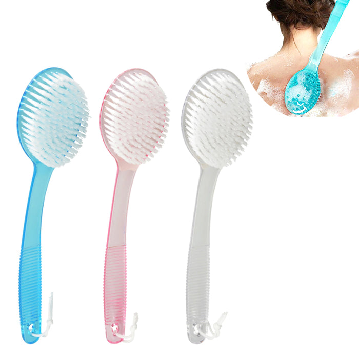 6 Exfoliating Bath Scrubber Shower Back Massager Body 14 Handle Spa Pet Skin New