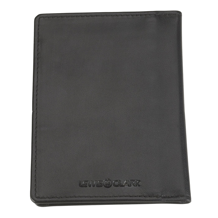 Leather ID / Travel Card Holder Wallet