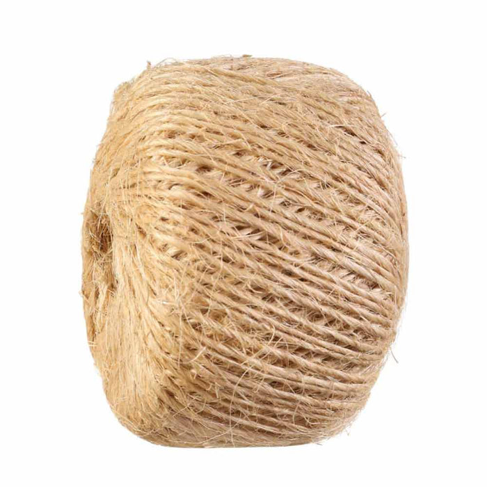 3 Rolls 443' Premium Jute Twine String Natural 2Ply Cord Rope