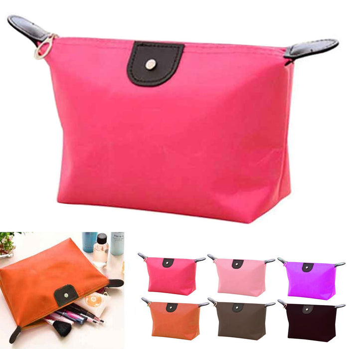 Leather Cosmetic Mini Bag | Small Cosmetic Bag | TAH Bags