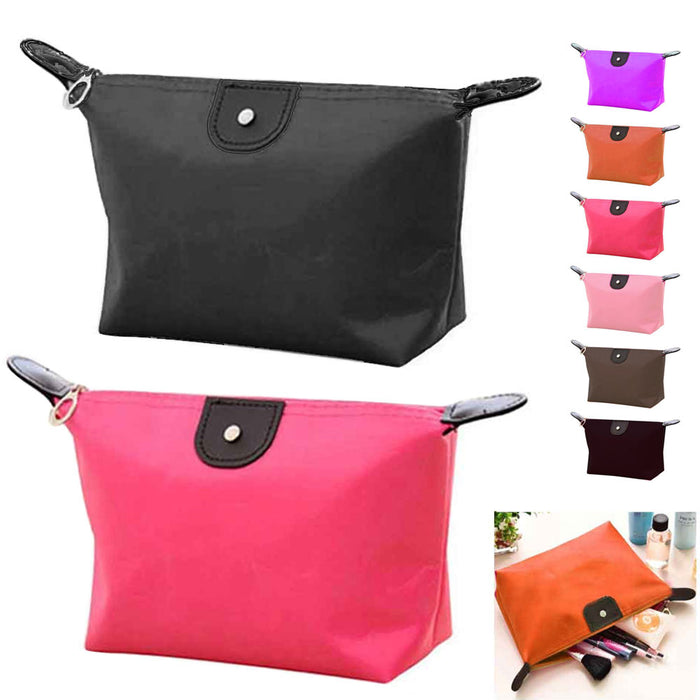 Small Makeup Bag for Purse Travel Cosmetic Bags for Women with