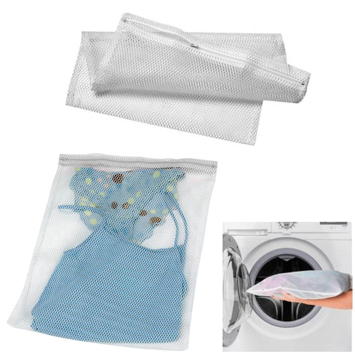 1PC Mesh Laundry Bag 14 x 18 Lingerie Delicates Panties Hose Bras Wash  Protect