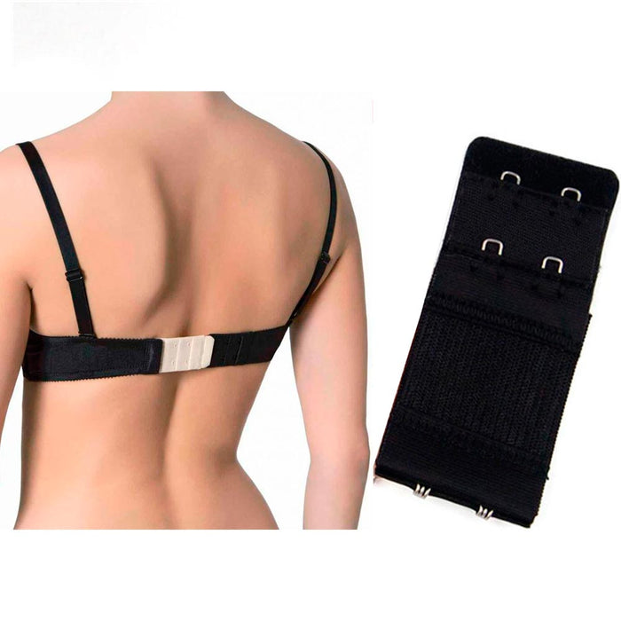 4 Hook Bra Extenders,Stretchy Soft and Comfortable Bra Strap Extender 