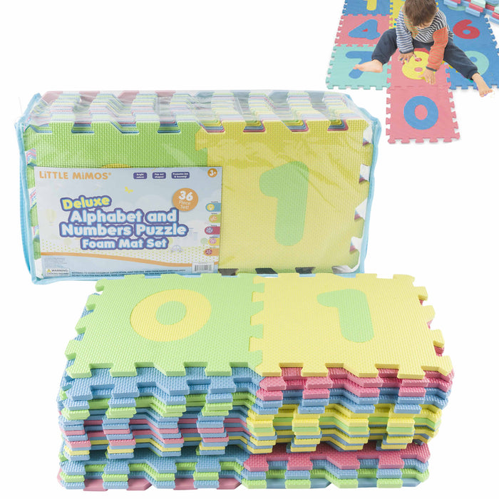 36 piece foam play 2024 mat