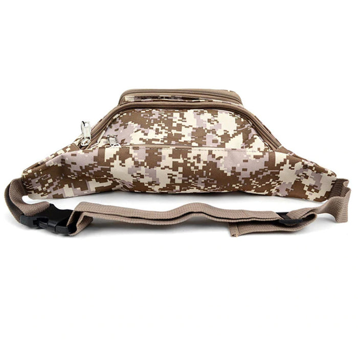 1 Tactical Digital Army Camo Fanny Pack Unisex Camouflage Waist Belt Bag Pouch