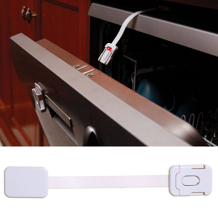 4 Pcs Baby Kids Safety Lock Box Drawer Cupboard Cabinet Fridge Door Child Proof