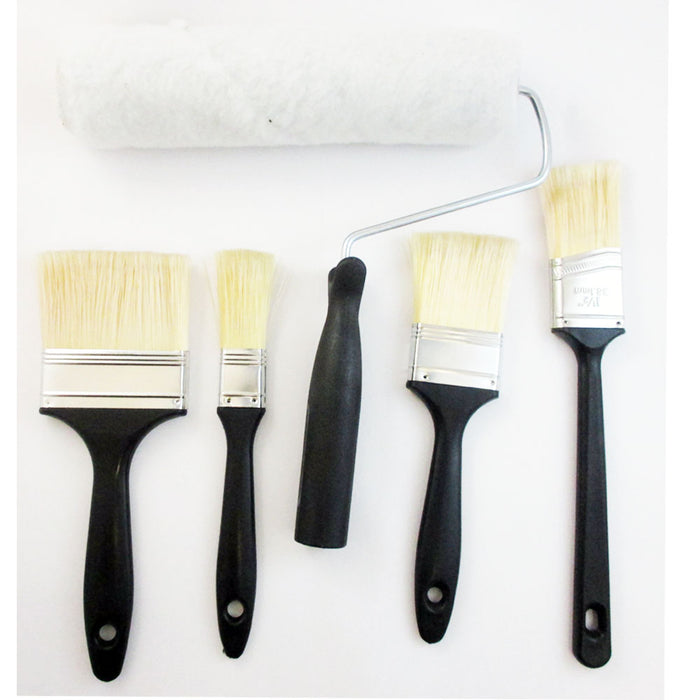 gHTN 7 PC Professional Brush Roller Paint Pan Liner Tray Coating Painting Art Kit Set