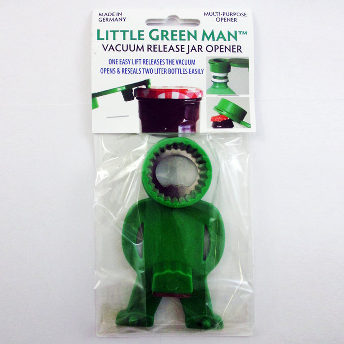 Little Green Man Jar & Bottle Opener - Fante's Kitchen Shop