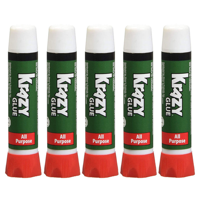 3 PACKS OF Original Krazy Glue Crazy Super Glue All Purpose