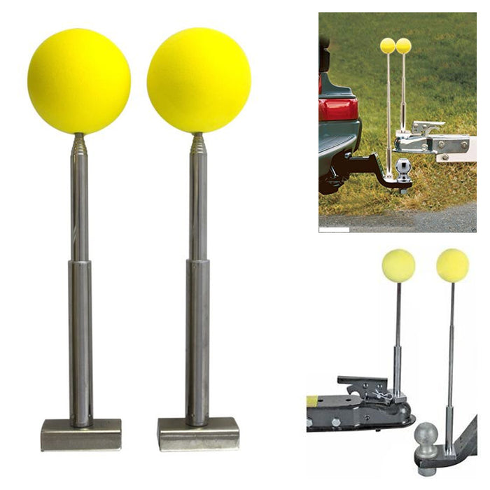 MAGNETIC TELESCOPING TRAILER HITCH ALIGNMENT KIT Boat Trailer Utility Balls Rods