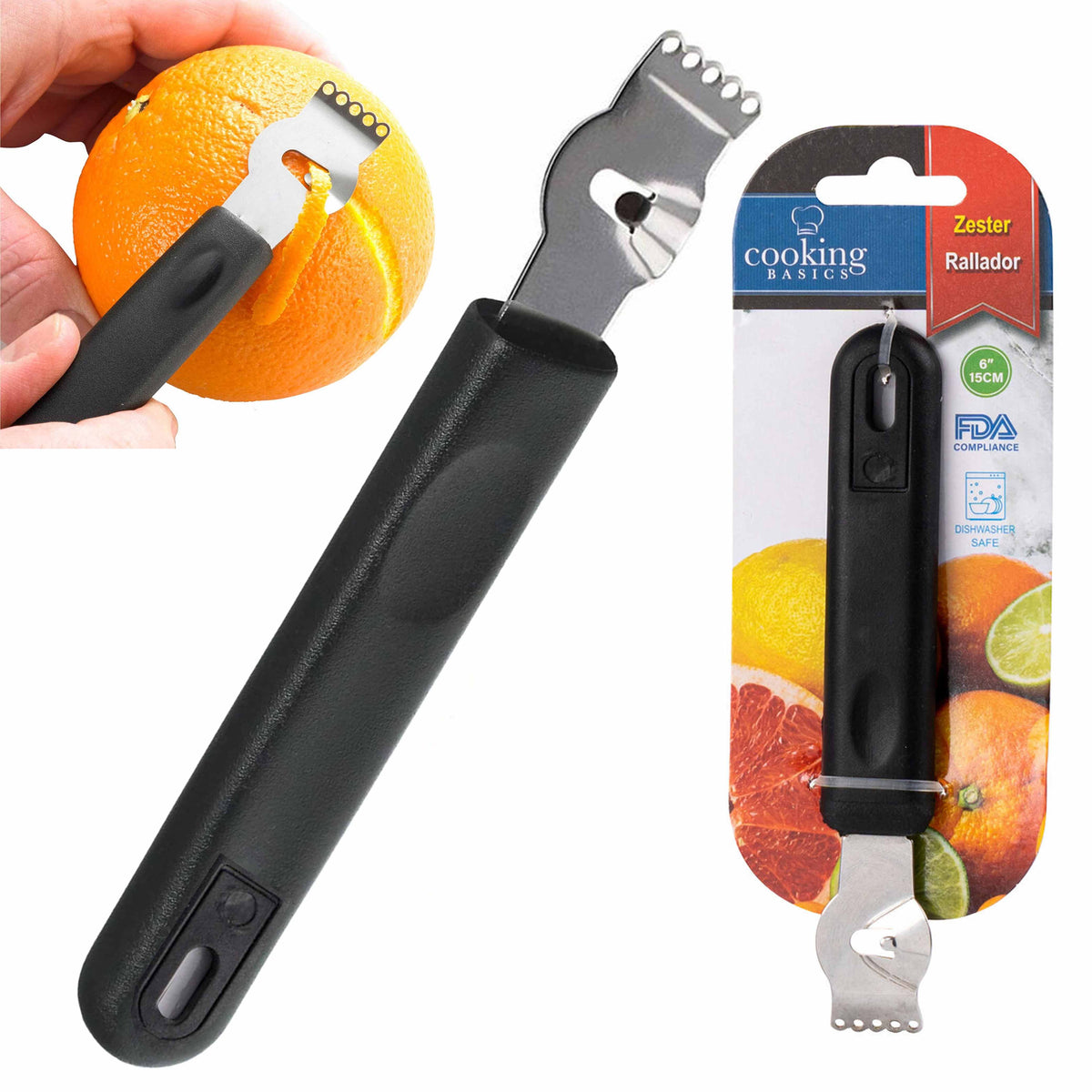 Lemon Zester Grater Stainless Steel Lemon Grater Peeler Citrus Fruit Grater  Peeling Knife Kitchen Gadgets Bar Accessories - Temu
