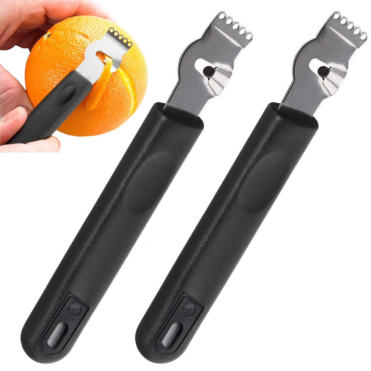 1pc Stainless Steel Lemon Zester Grater, Lime Orange Citrus Fruit Grater,  Kitchen Tool, Kitchen Gadgets