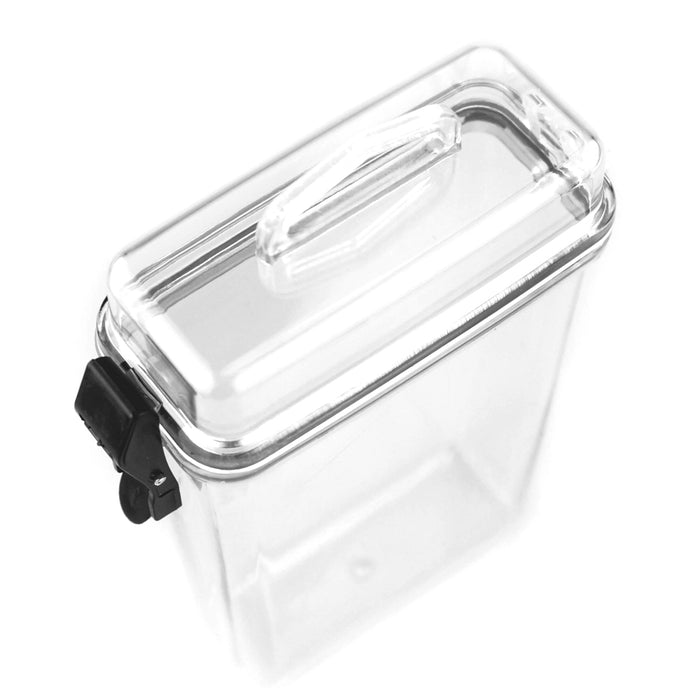 1 Waterproof Container Airtight Case ID Holder Plastic Box Keys Money Beach Pool