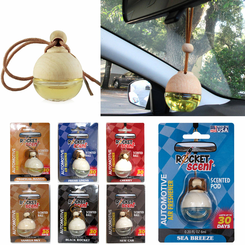 6 Pc Hanging Auto Air Freshener Long Lasting Natural Car Oil Fragrance —  AllTopBargains