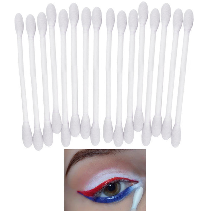 1200 ct Cotton Swabs Double Tipped Q Tip Makeup Applicator Nail Polish Removal