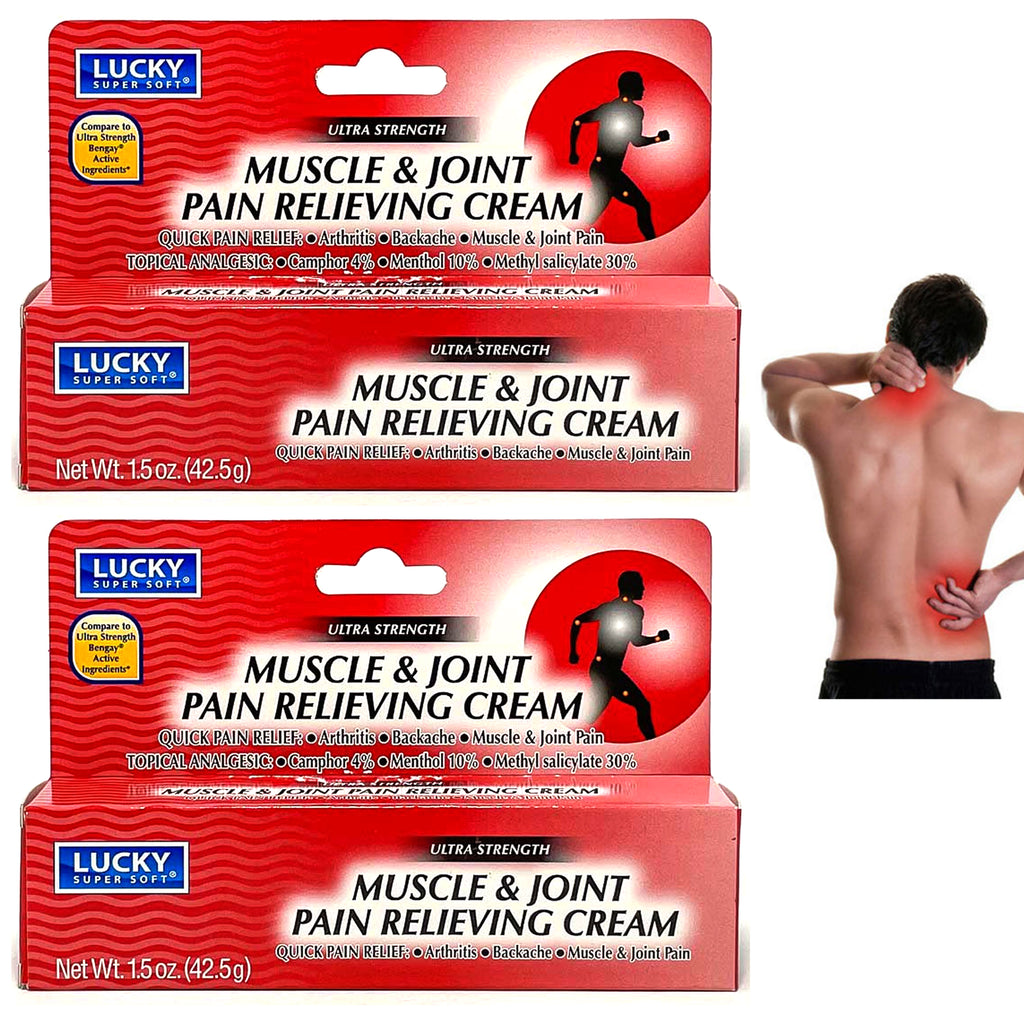 UNAVAILABLE - Lucky Muscle and Joint Pain Reliever Cream - 1.5 oz