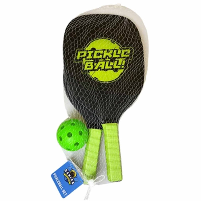 3 Pc Pickleball Paddles Set Racquets Balls Pickle Ball Outdoor Games Sports Pro