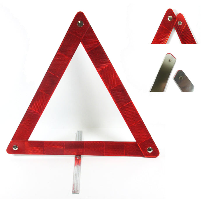 3 x Reflective Road Sign Triangle Emergency Parking Car Safety Warning Vehicle !