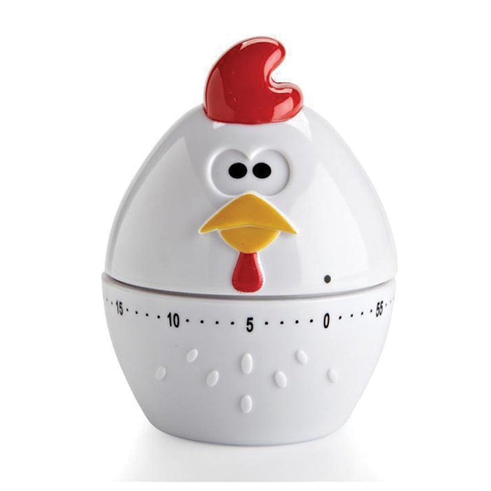 1 Pc Joie Rooster 60-Minute Mechanical Kitchen Timer Cooking Doodle Doo Alarm