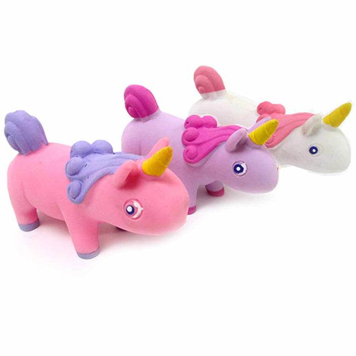 2 Pc Squish Unicorn Squeeze Stress Pressure Relief Soft Fidget Small Toy Gift