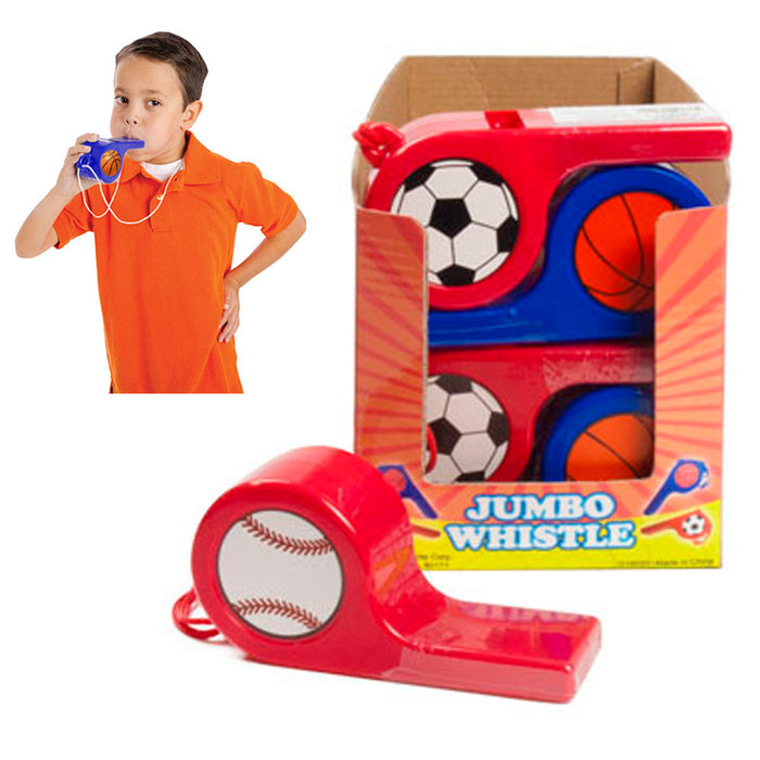 1 Pc Jumbo Giant Whistle Speech Therapy Sports Event Oral Motor Skills Party Toy