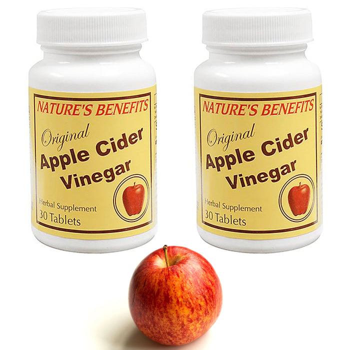 60 Apple Cider Vinegar Tablets Weight Loss Vegetarian Dietary Supplement 400mg