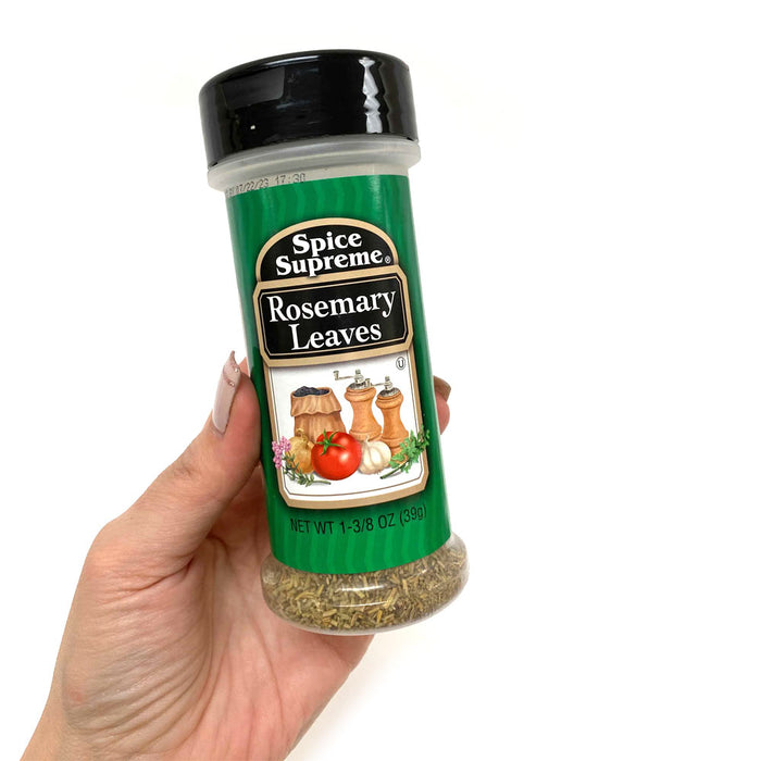 2 Spice Supreme Rosemary Leaves Seasoning 1.25 Oz Jar Cooking Dry Rub Veggies