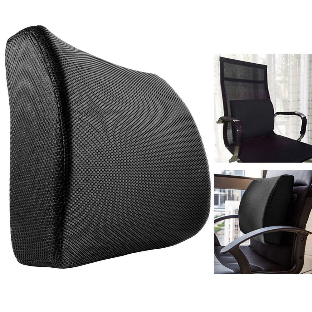1PC Mesh Truck Seat Cushion Cool Vent Chair Back Lumbar Support