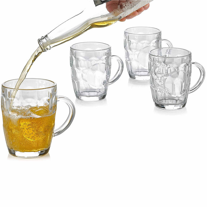 Transparent Glass Coffee Cup Double Wall Glass Cup Beer Coffee