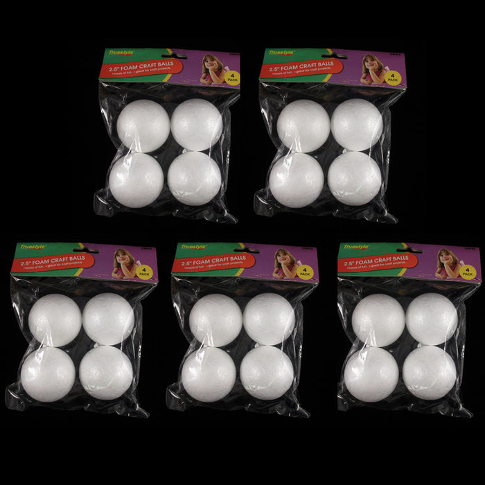 Styrofoam Balls, 2 Inch, Pack of 100