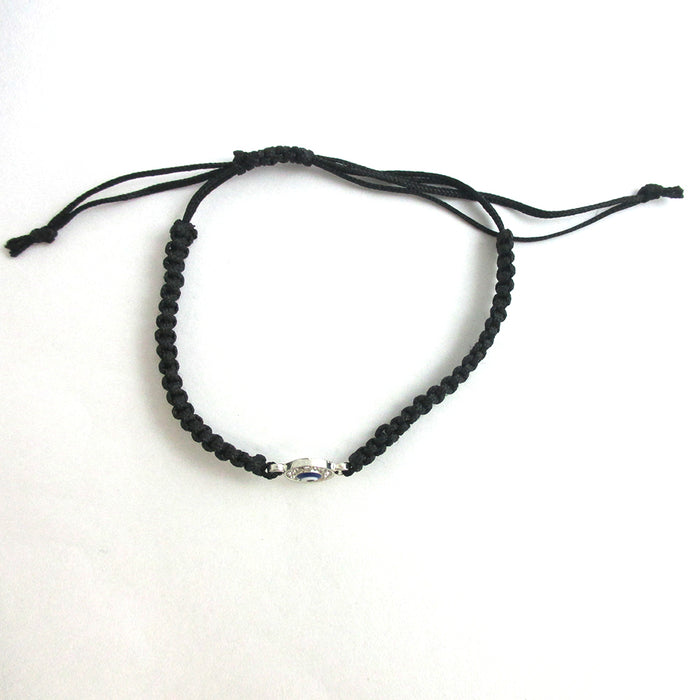 Black String Eye Necklace