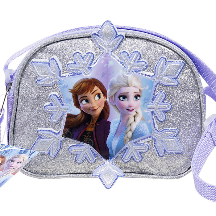 Purse Strap - Frozen II Elsa Bounding Purples White