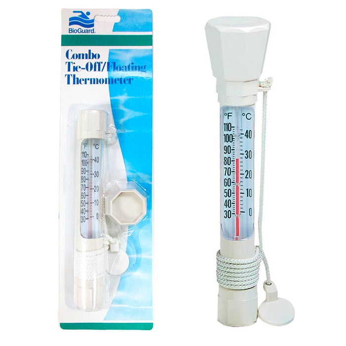 Swimming Pool Spa Hot Tub Floating Water Temp Thermometer String F/C Display New