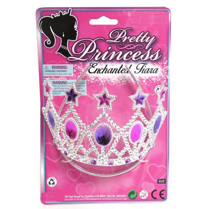 1 Pc Girls Princess Cosplay Costume Crown Tiara Headband Toy Gift Cute Kids