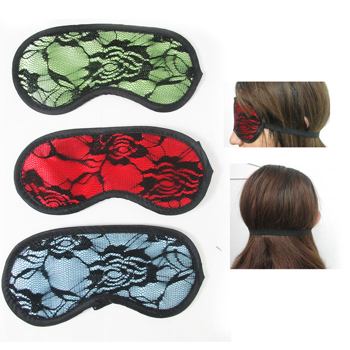 3 Silk Soft Eye Sleeping Mask Travel Sleep Aid Shades Light Cover Blindfold Rest