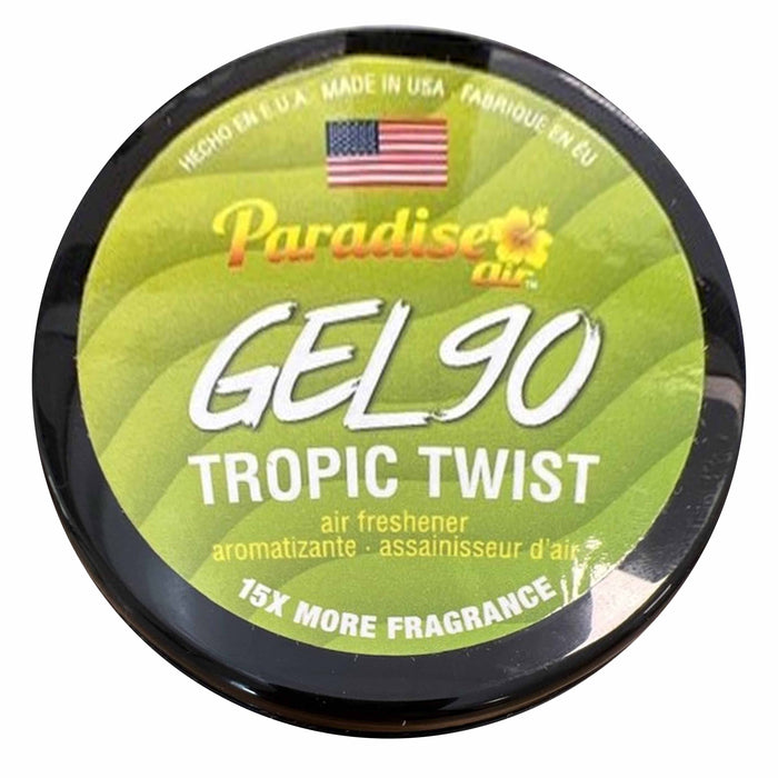 4 Paradise Gel Air Freshener 90 Days Lasting Aroma Car Fragrance Assor —  AllTopBargains