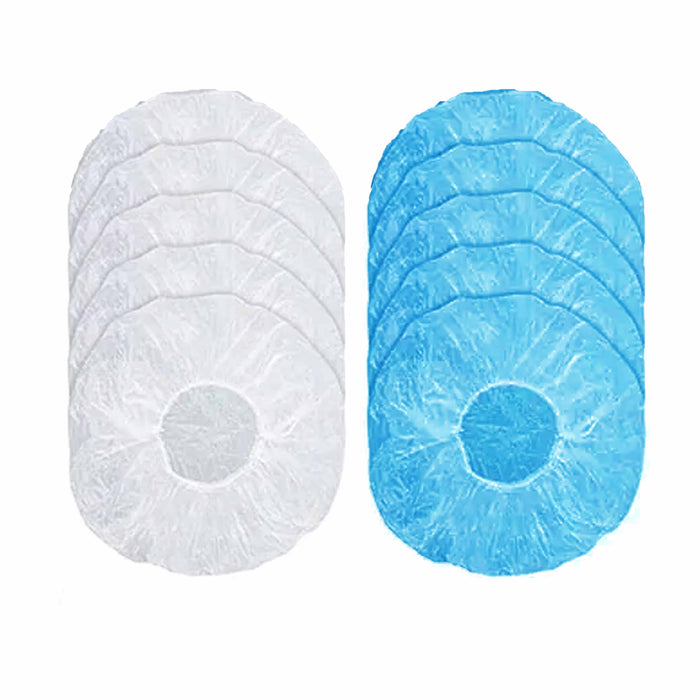 10 Pack Shower Cap Women Bath Hat Waterproof Elastic Band Protects Hair Home Spa