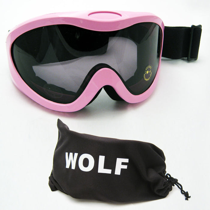 Pink Ski Goggles Snowboard Glasses Skiing Sun Sports Adult Womens Lens Snow New