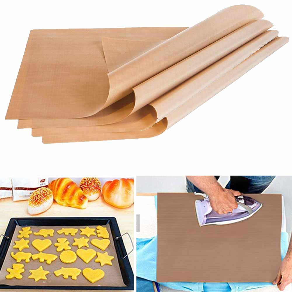 8 PC Sheet Heat Press Oven Transfer PTFE Coated Non Stick 16 x 20 5mil