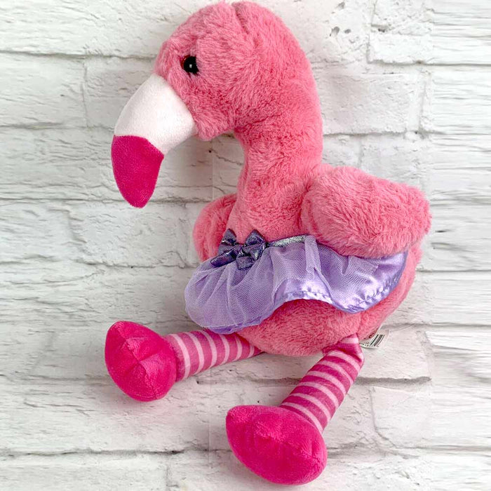 1 Soft Plush Flamingo 11" Stuffed Animal Cozy Bedtime Toy Pet Bird Cute Kid Gift