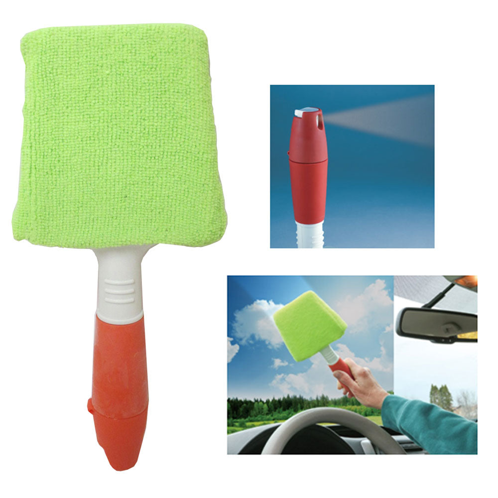 AllTopBargains 3 Pack Microfiber Windshield Clean Car Auto Wiper Cleaner Glass Window Brush Kit