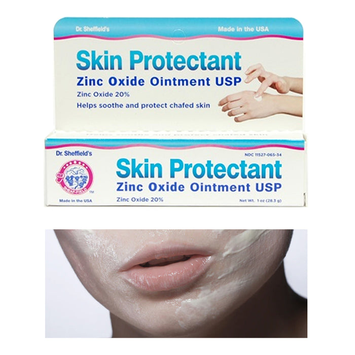 1 Zinc Cream Ointment Problem Skin Protectant Rash Itchiness Salve Relief Burns