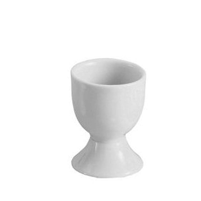 Single Boiled Egg Cup Holder White Porcelain Eggs Kitchen Utensils food Cook