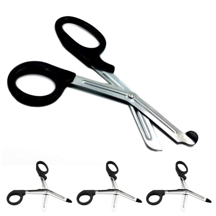 Black EMT/EMS Utility 7.5 Paramedic Bandage Shears Scissors | SM1968