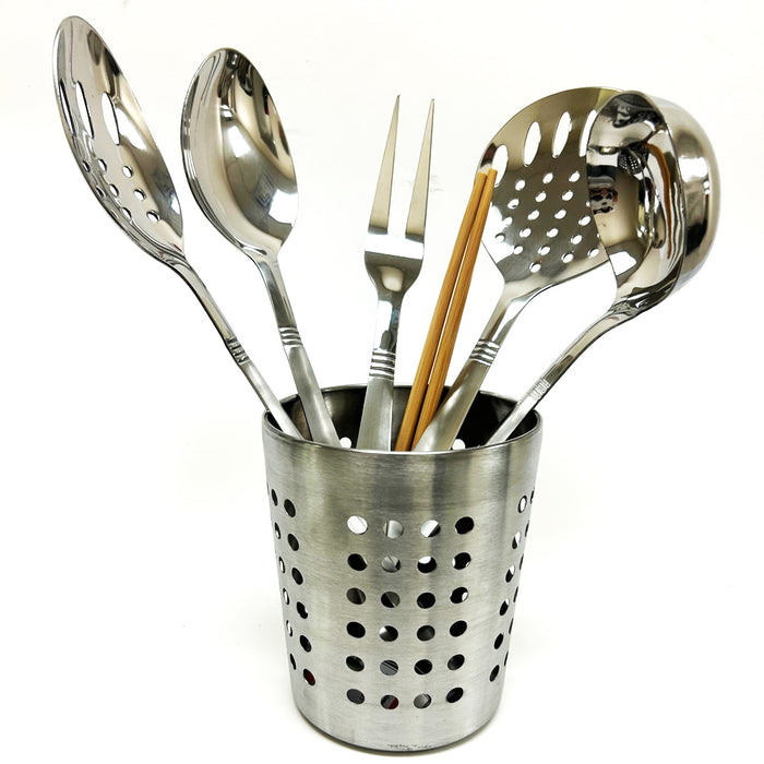 Stainless Steel Kitchen Utensil Set - 2 Cooking Utensils