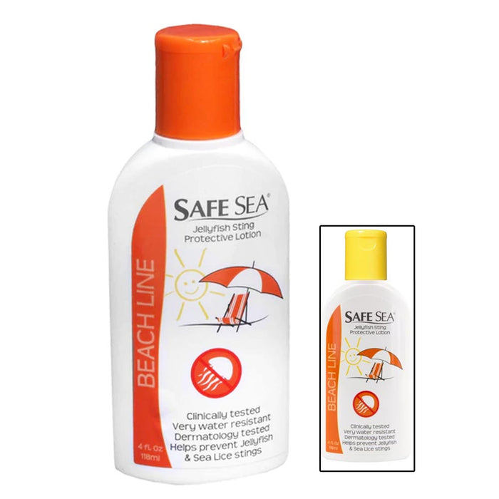 1 SafeSea Anti Jellyfish Sting Protective Lotion Cream Sea Lice Coral Waterproof