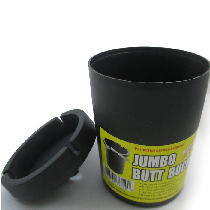 2 Jumbo Butt Bucket Ashtray Cigarette Extinguishing Car Cup Ash Holder Portable