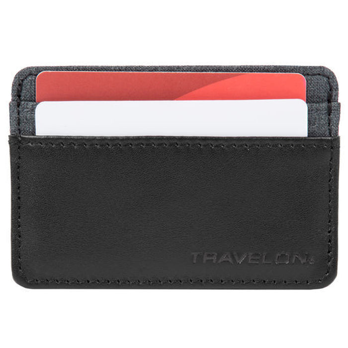 Travelon RFID Blocking Credit Card Sleeve ID Holder Protector Anti-Theft Wallet