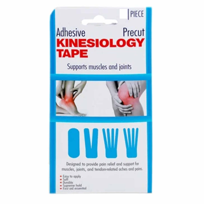 6 Pc Kinesiology Tape Athletic Joint Pain Relief Adhesive Elastic Bandage Precut