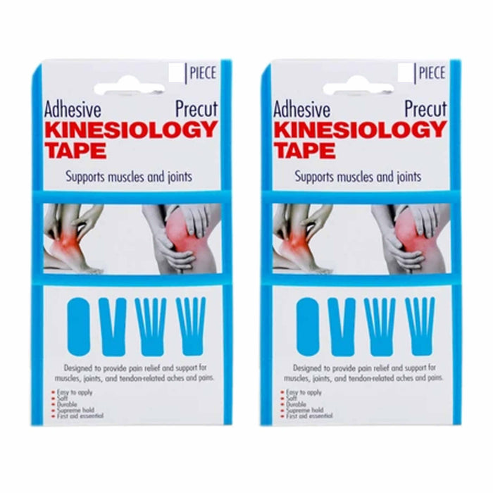 6 Pc Kinesiology Tape Athletic Joint Pain Relief Adhesive Elastic Bandage Precut